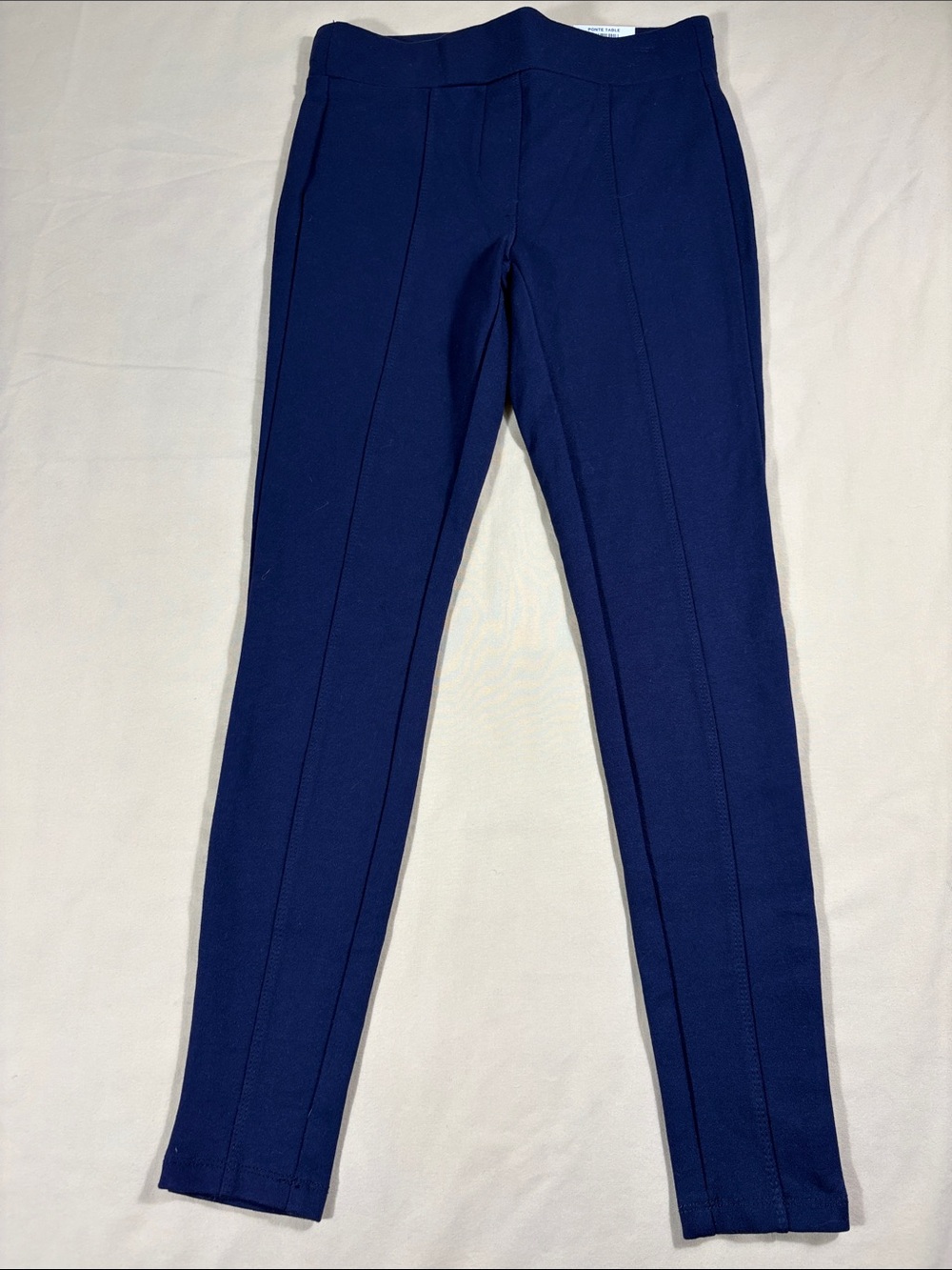 NWT Style & Co Petite Mid Rise Comfort Waist Ponte Leggings Navy Petite Small